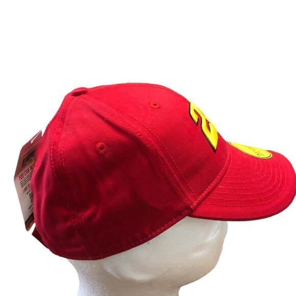 NWT Youth Size Red Nascar Hat Cap Joey Lagano #22 Team Penske Adjustable NEW - Picture 3 of 9